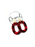 Marbled Red + Black