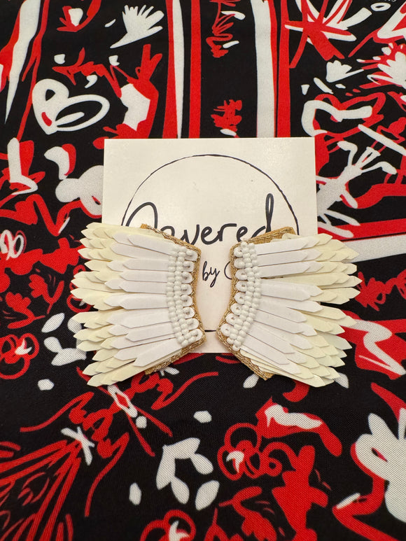 Ivory + White Wings