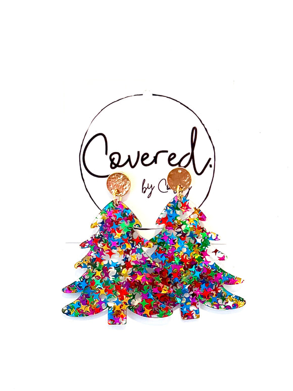 Sparkle Trees - Multicolor Stars