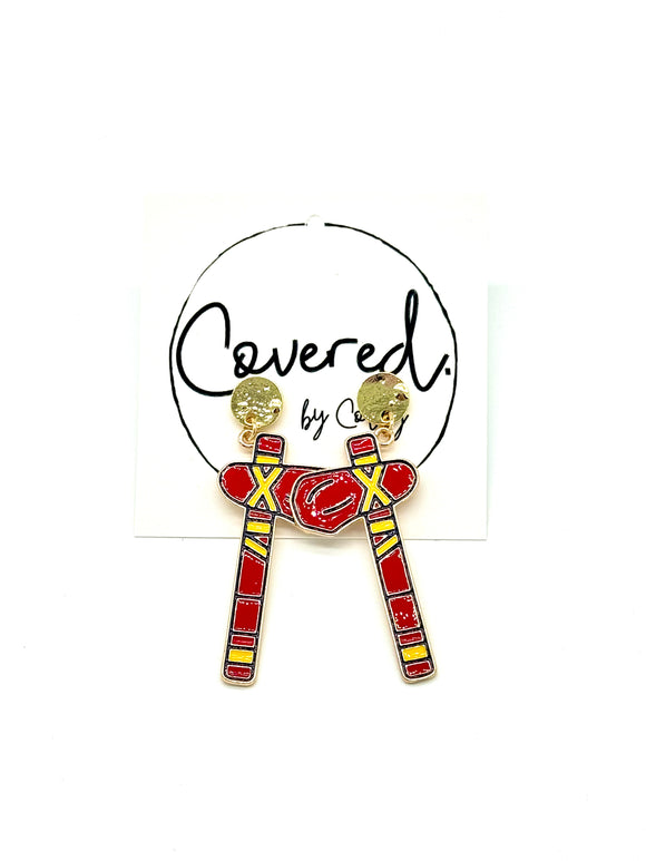 Tomahawk Earrings