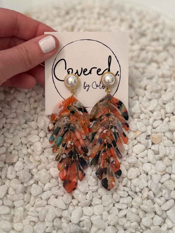 Pearls + Autumn Leaves