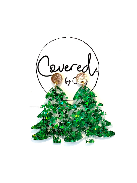 Sparkle Trees - Green