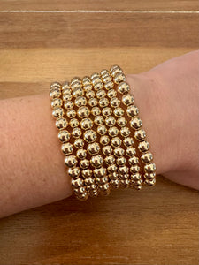 5&6mm Gold Filled Bracelets