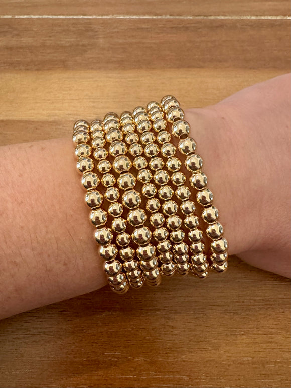 5&6mm Gold Filled Bracelets