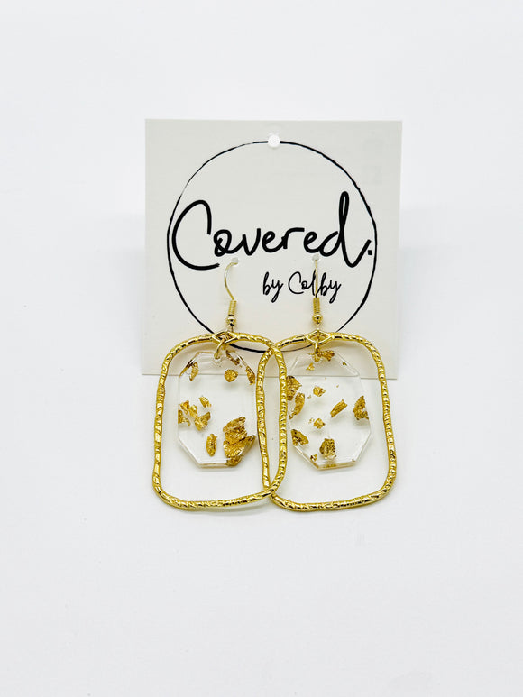 Gold Metallic Rectangles