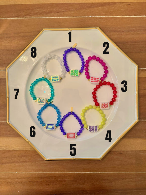 Mahj Tile Bracelets