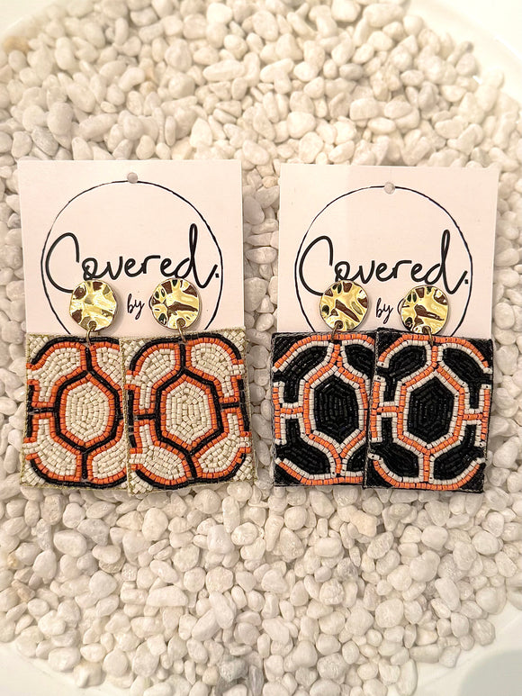 Orange + Black