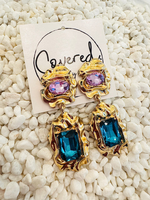Fall Jewels - Lavender + Teal