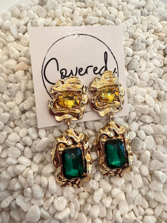 Fall Jewels - Golden Yellow + Green