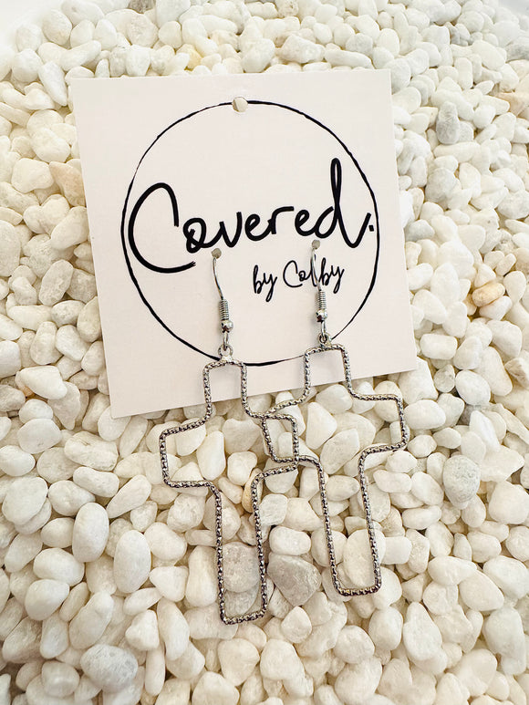 Dainty Silver Crosses