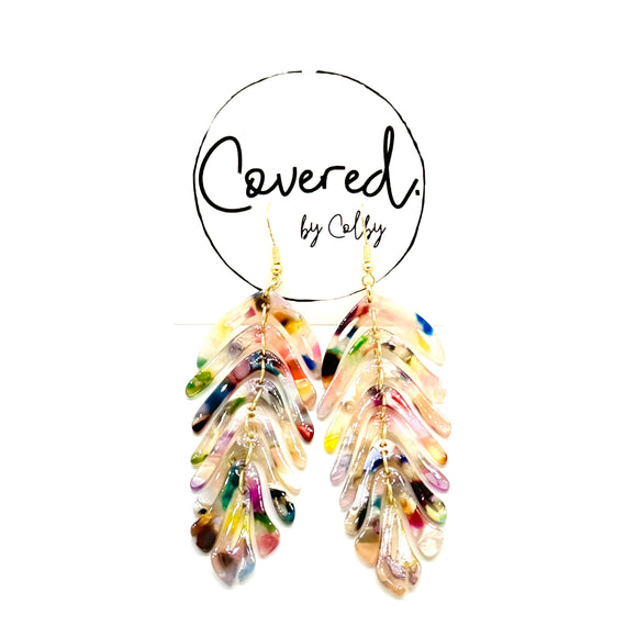 Colorful Acrylic Leaves